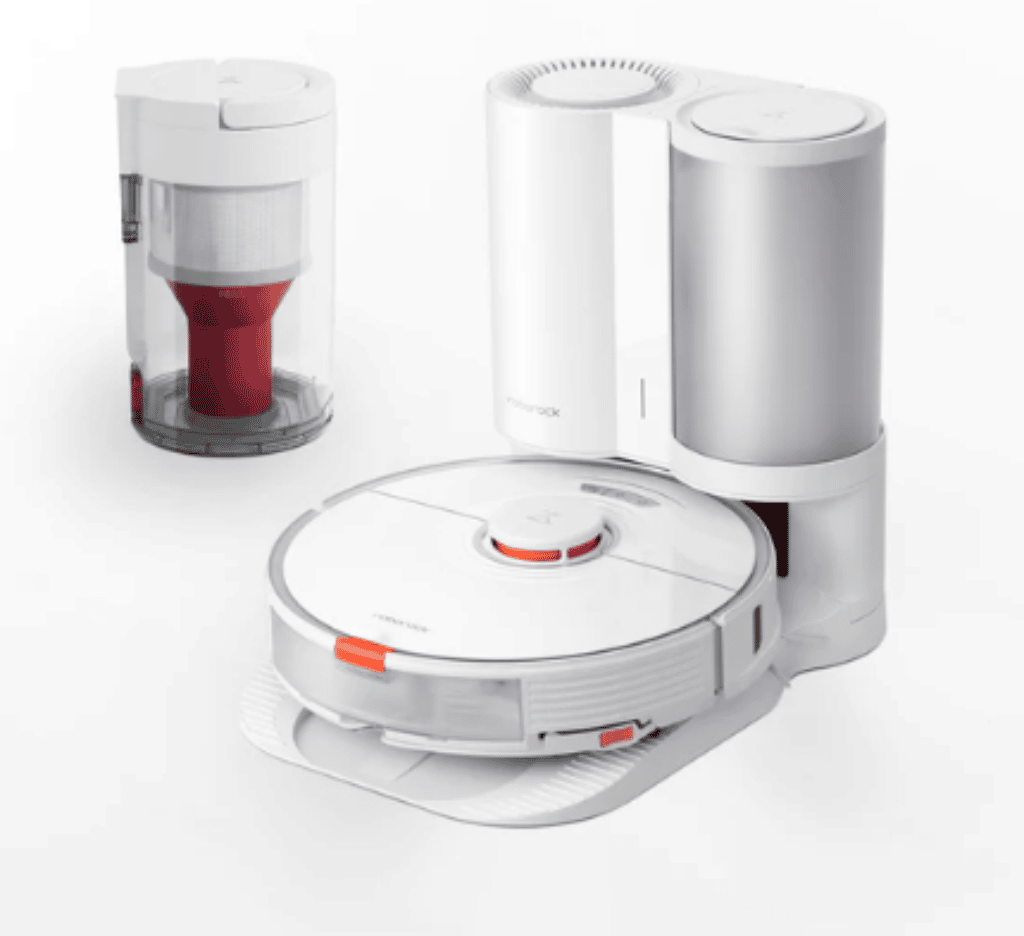 Roborock S7+ Robot with AutoEmpty Dock & Cyclone Dustbin Bundle
